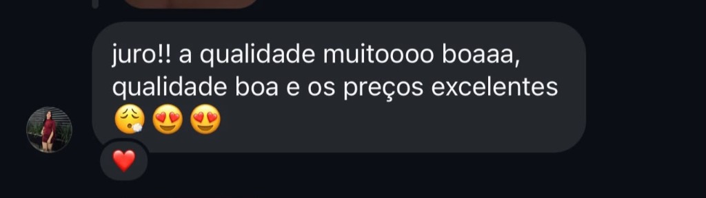 Feedback Cliente UseSensy - Qualidade boa e os preços excelentes